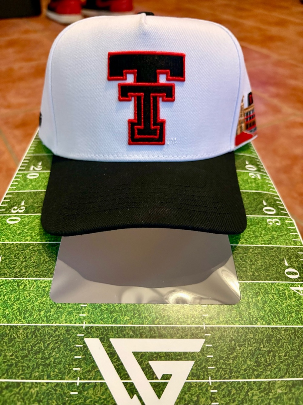 Texas Tech SnapBack Hat WoodnGrail  Football Rare